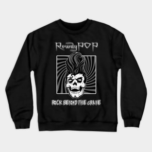 Rock Beyond the Grave Black and White Variant Crewneck Sweatshirt